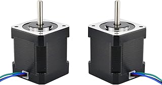 2X 17 Stepper Motor 48mm Nema17 Motor 42Bygh 2A 4-Lead (17Hs19-2004S1) Motor 1M Cable for 3D Printer Cnc Motor