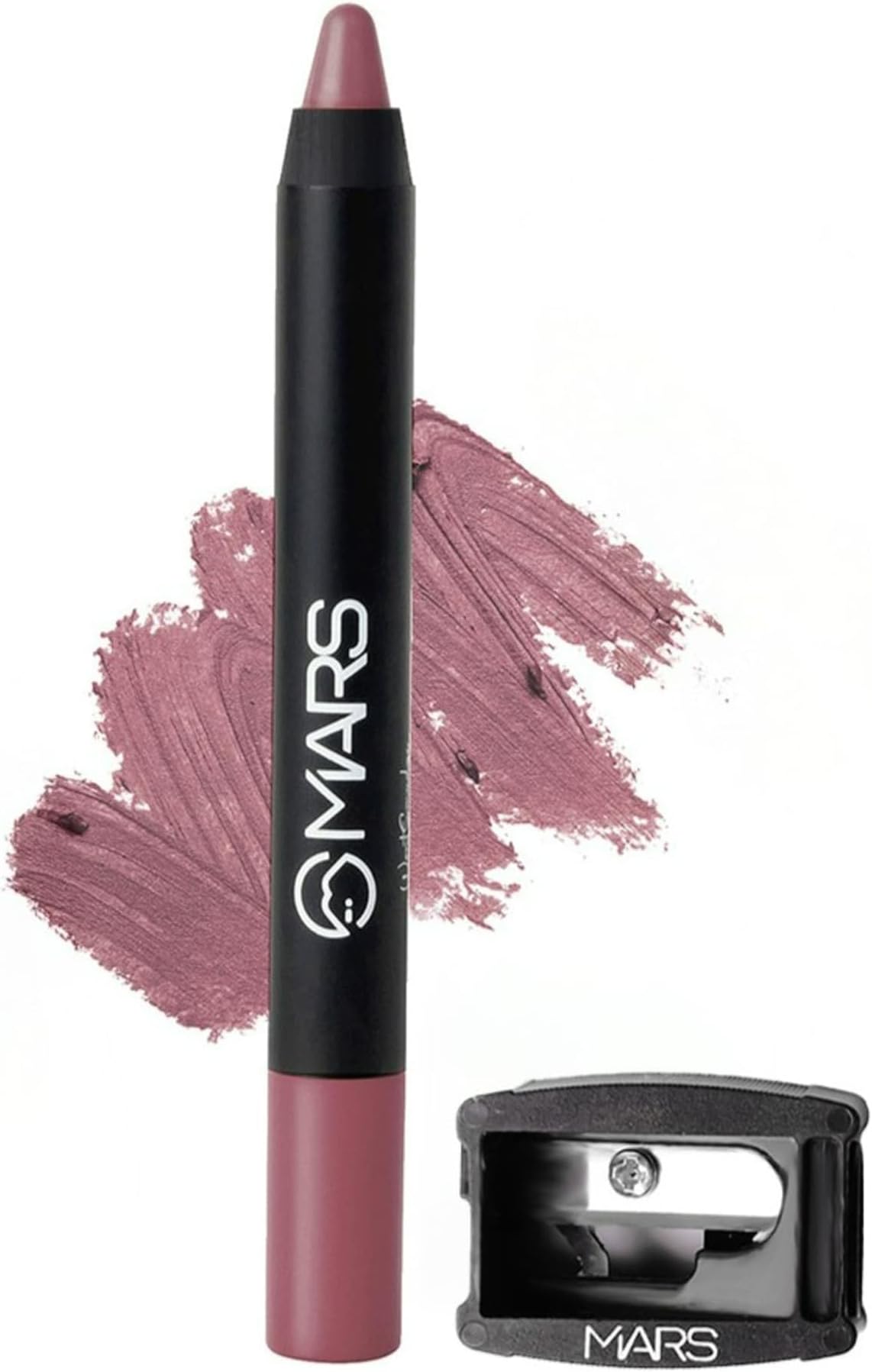 MARS Long Lasting Crayon Lipstick up to 12 Hours Stay | Matte Finish | Waterproof | Won't Smudge Won't Budge Lip Crayon (3.5 gm) (23-I Am Cute)