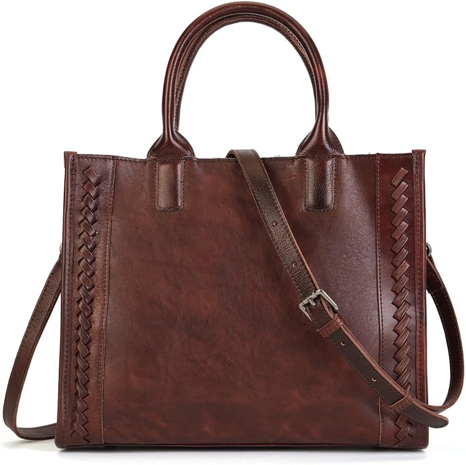 Genuine Leather Handbags Purses for Women Tote Crossbody Top Handle Bag Leather Satchel Handbag for Women Ladies Genuine Leather Handbags Purses for Women Tote Crossbody Top Handle Bag Leather Satchel Handbag for Women Ladies