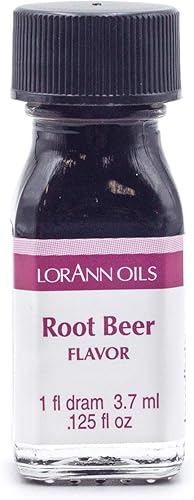 LorAnn Root Beer SS Flavor, 1 botella de dram (0.125 fl oz - 0.1 fl oz - 1 cucharadita)
