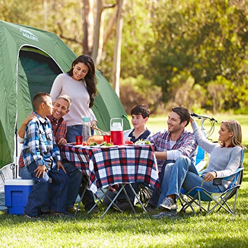 8 Person Camping Tents, 14’ X 8’ X 72'', Easy Set Up,Waterproof Family Tent For Outdoors & Travel With Large Mesh Windows #TOP4