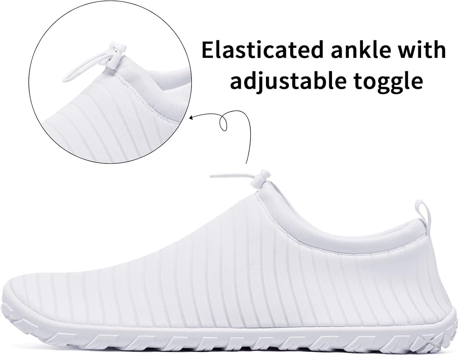 Racqua Men Women Lightweight Breathable Walking Water Shoes