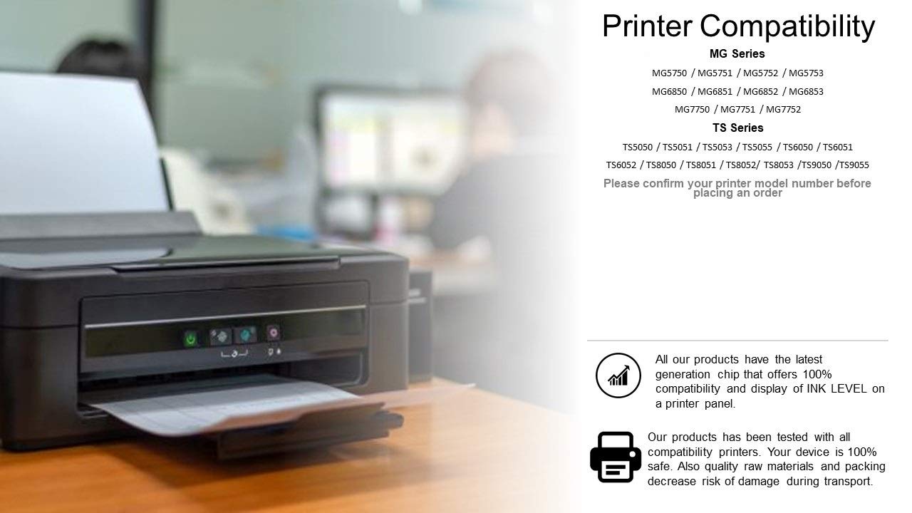 Alphaink 5 Cartucce D'inchiostro Nere Compatibili Con CANON PGI - Foto 10