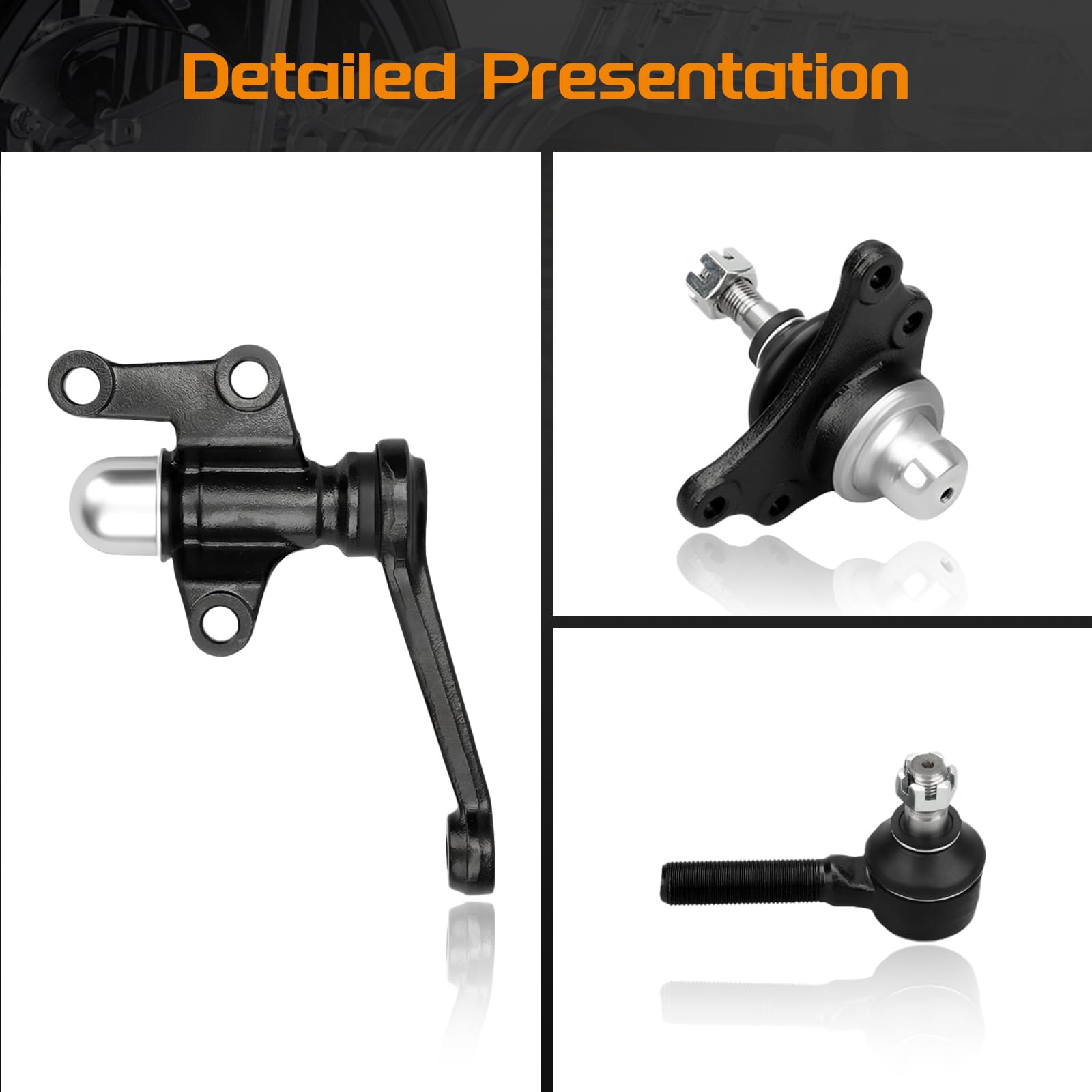 Amazon.com: RWD Kit de suspensión delantera compatible con Toyota