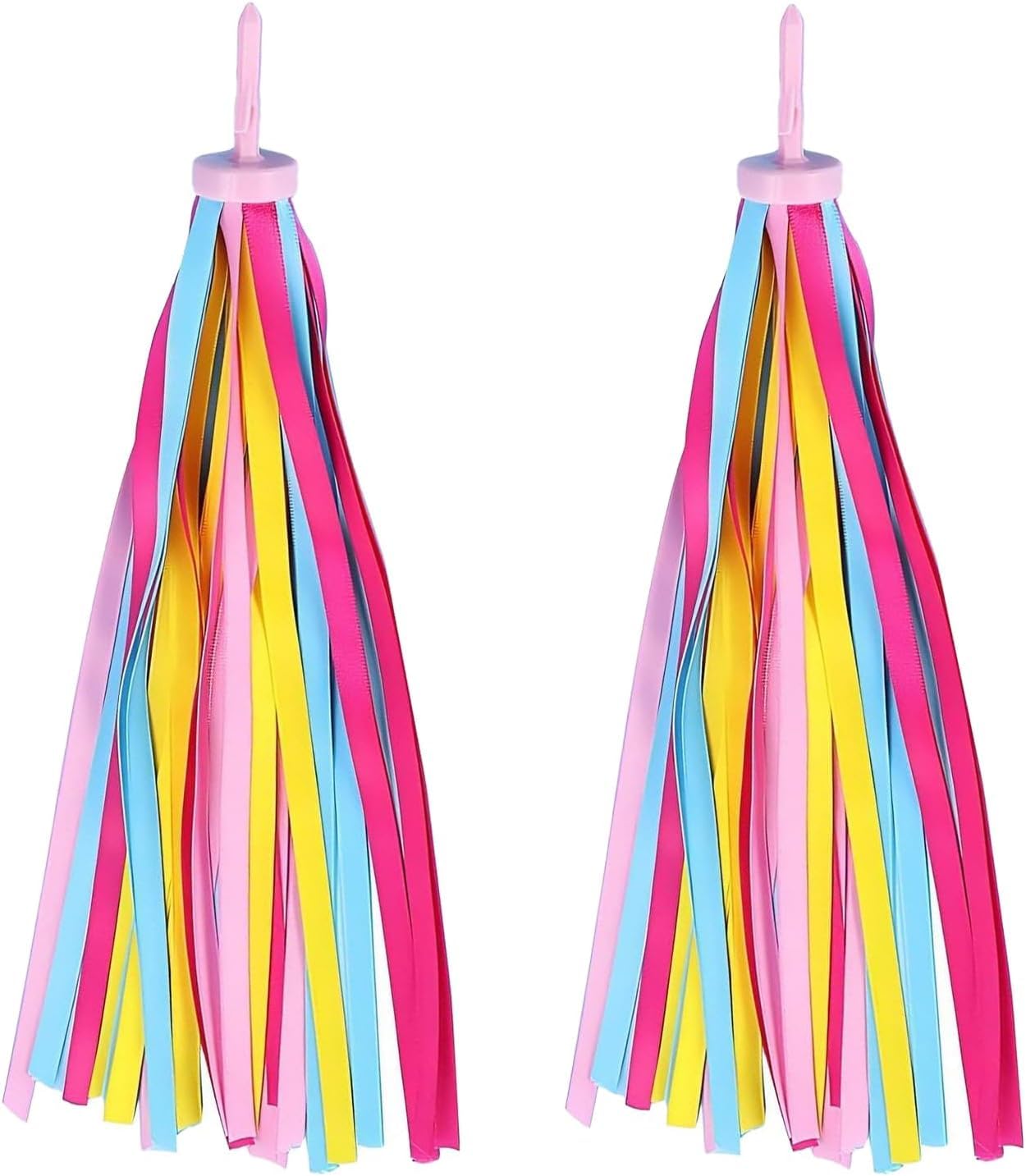 Rubans arc-en-ciel pour vélo enfants filles garçons trottinette accessoires