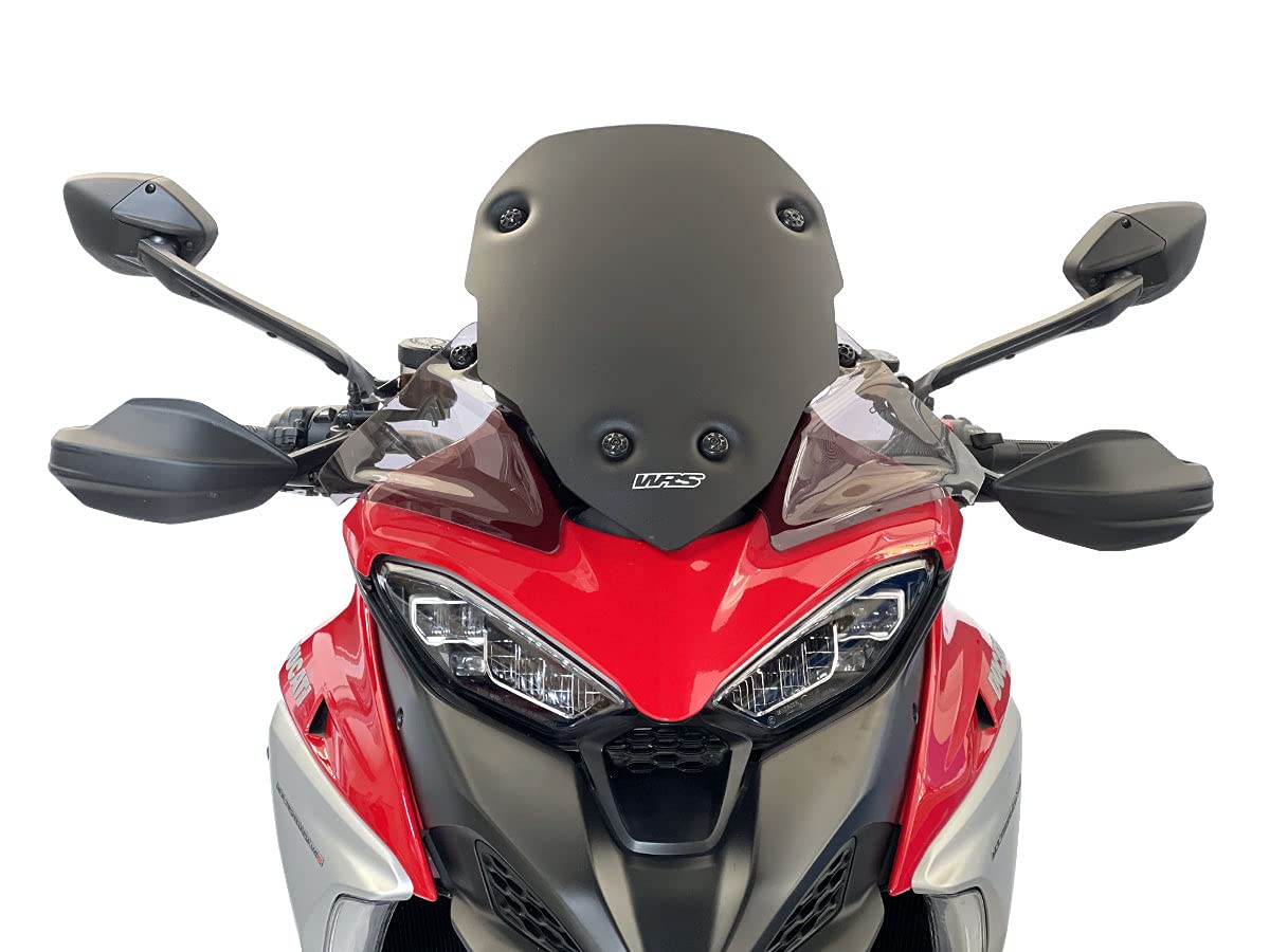 COPPIA DEFLETTORI ARIA FUME SCURO WRS COMPATIBILI CON MULTISTRADA V4 / S/S SPORT 2020-2023
