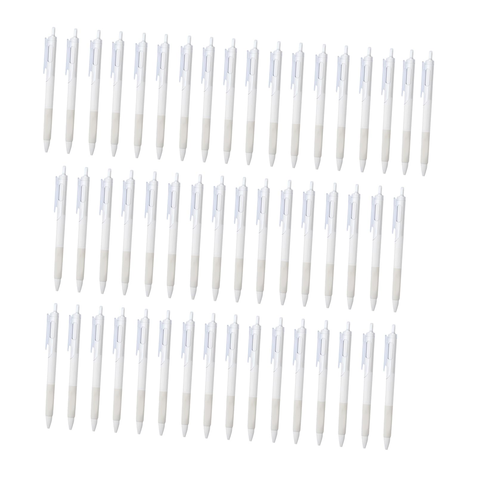 50Pcs Clicks Type Gel Inks Pen Quick-Drying Inks Roller Ball Pens Retractable Gel Pen 0.5mm Tip for Classrooms Business Writing Clicks Pen