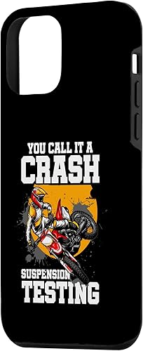 Miniatura 2 de iPhone 12 mini You Call It A Crash Suspension Testing Motocross Dirt Biker Case