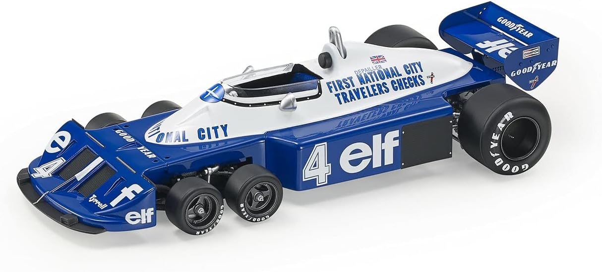 GP REPLICAS GP029B Collectible Miniature Car, Blue/White, Blue / White