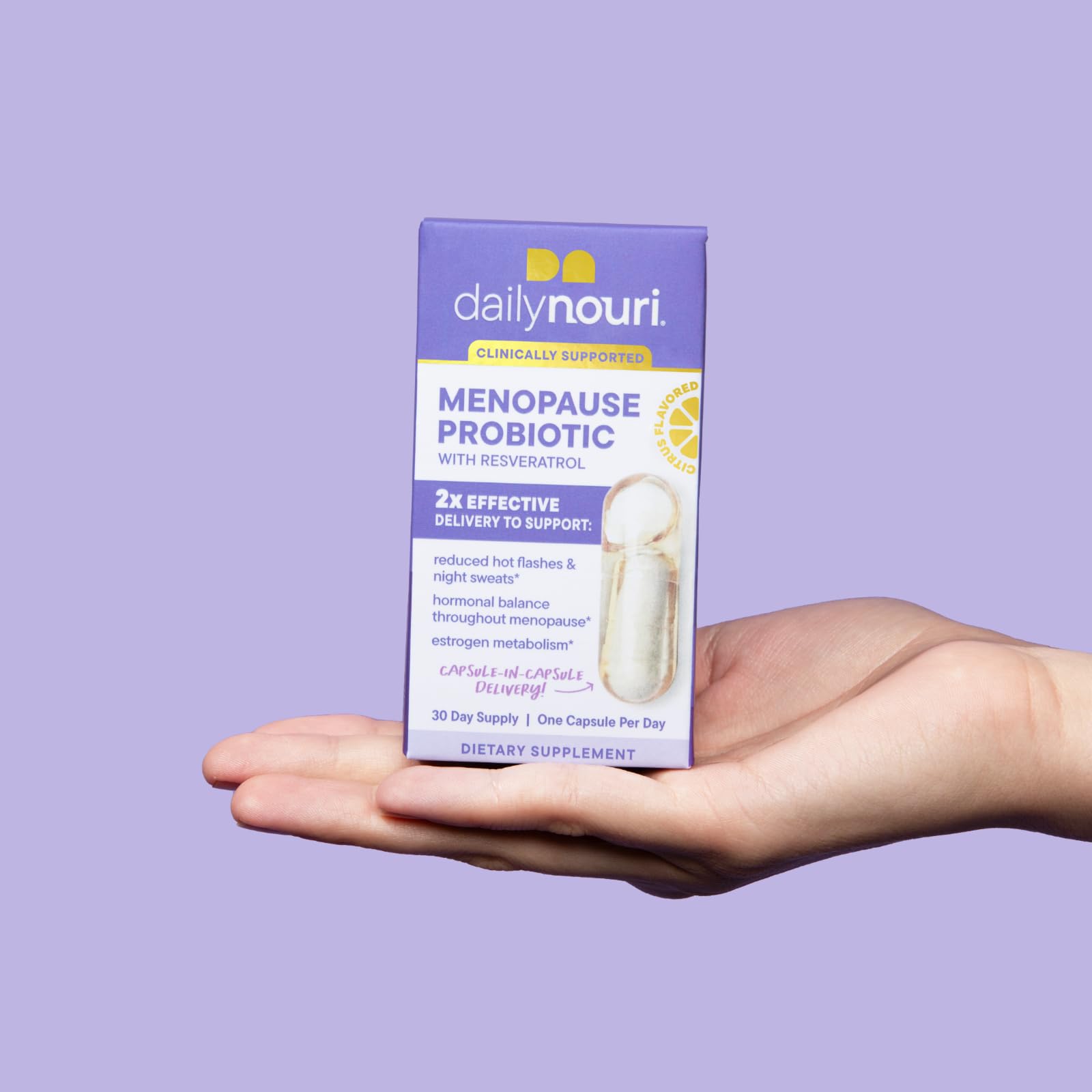 Daily Nouri Menopause Probiotics for Women | Hot Flashes + Night Sweats — Amazon image 8