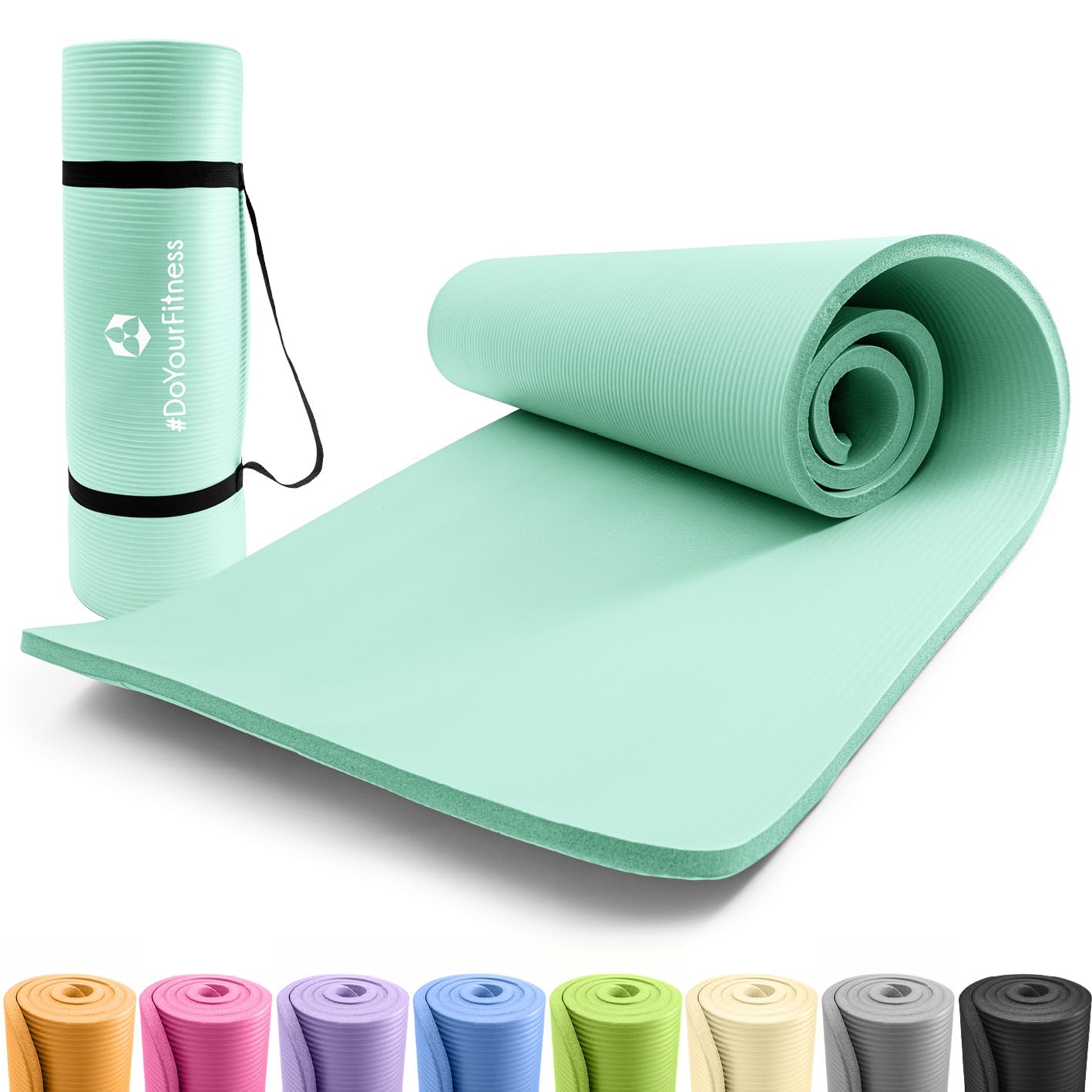 DoYourFitness Yamuna Fitnessmatte 183x61x1,5cm