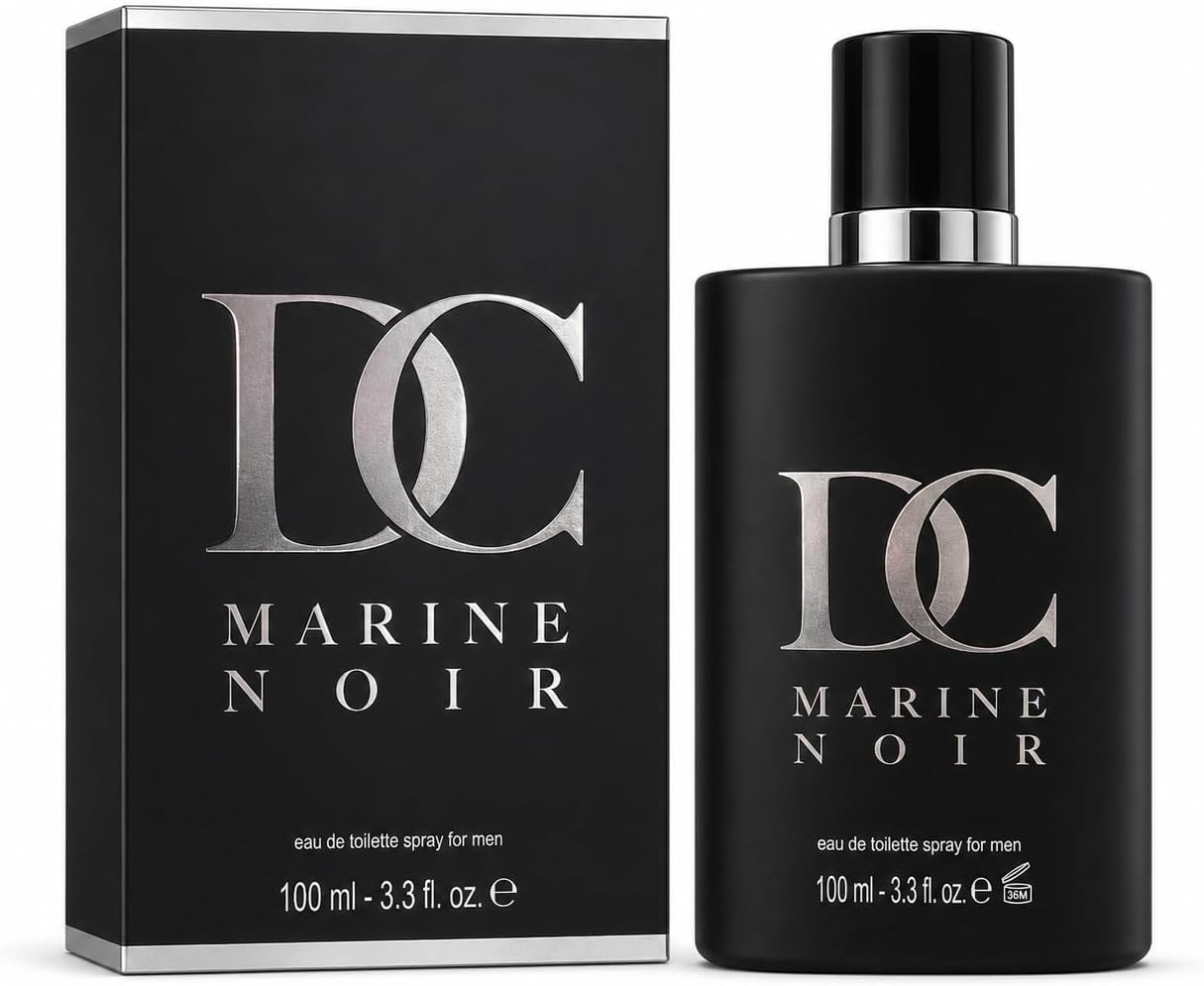 DC Marine Noir Eau De Toilette, 100 mL Spray Cologne For Men