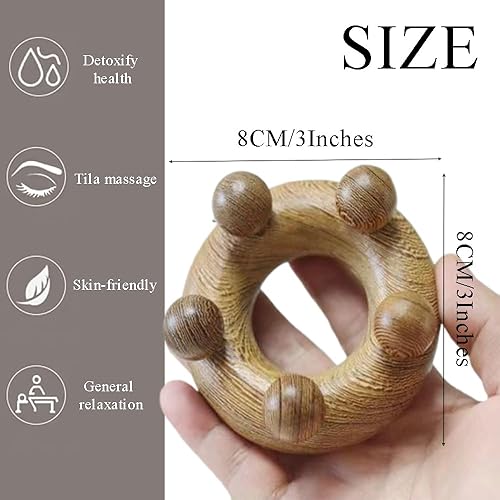 Miniatura 9 de Herramientas de masaje Guasha de nariz de madera natural antiestática, herramienta de madera facial Gua Sha, herramienta de masajeador manual