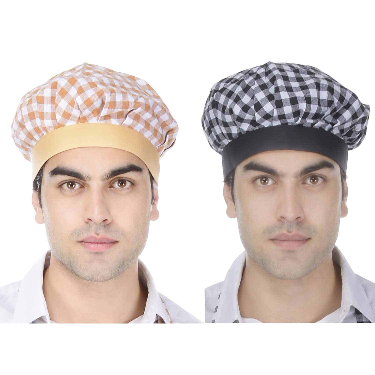 SwitchonChef Cap Cum Hat Pack of 2