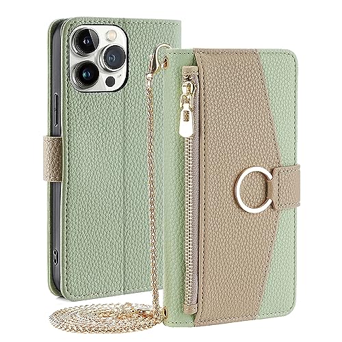 CasurvivePro Magnetic Handbag PU Leather Shock Absorbing Flip Cover Fits iPhone 16 Pro Max Phone Model