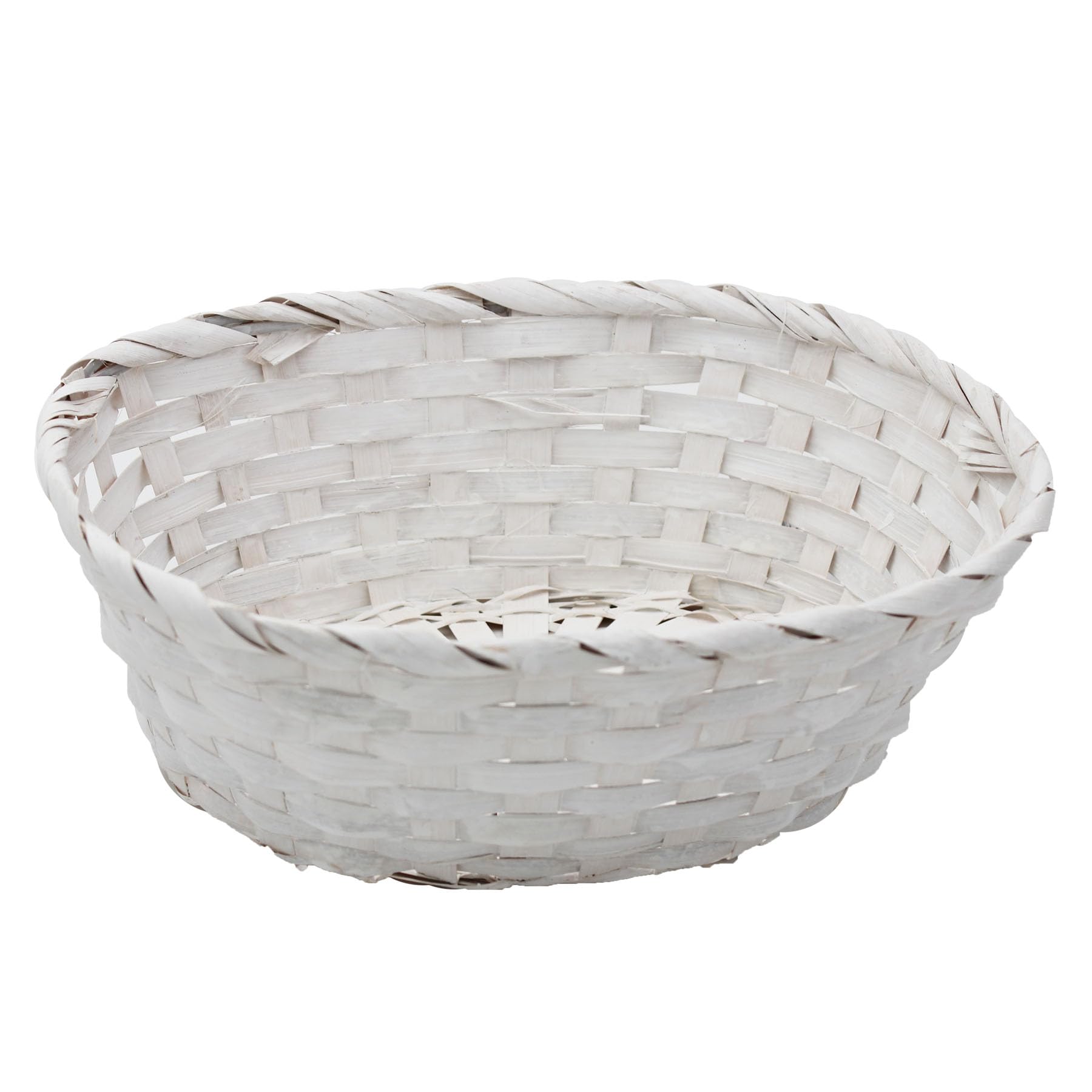 Widdle Gifts White Woven Hamper Gift Basket Valentines Mother's Day Birthday - 29Cm X 23Cm - 7493