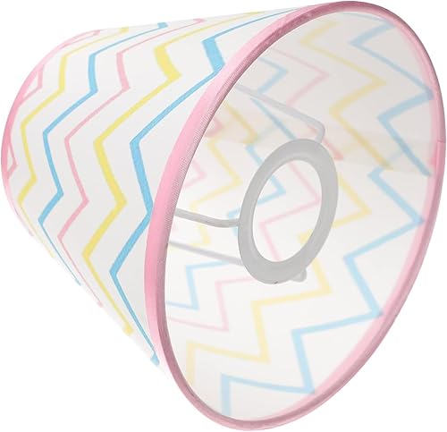 Lámpara de conejo de repuesto de color para dormitorio, candelabros de tela ondulados, cubierta de mesa, lámpara de tela de repuesto ondulada de