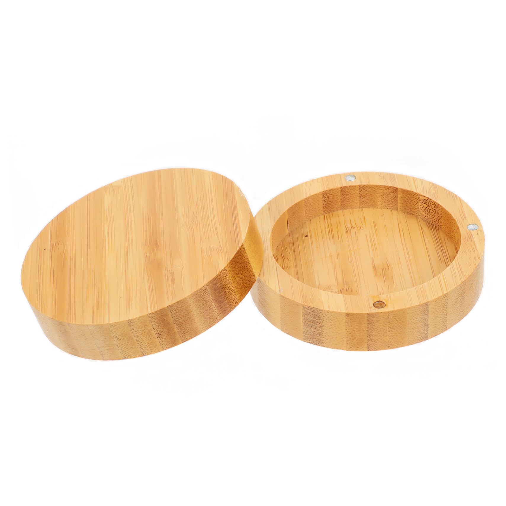 PRETYZOOM Salt Box for Wine Glass Cocktail Salt Case Sugar Glasses Holder Portable Bar Tool Magnetic Lid