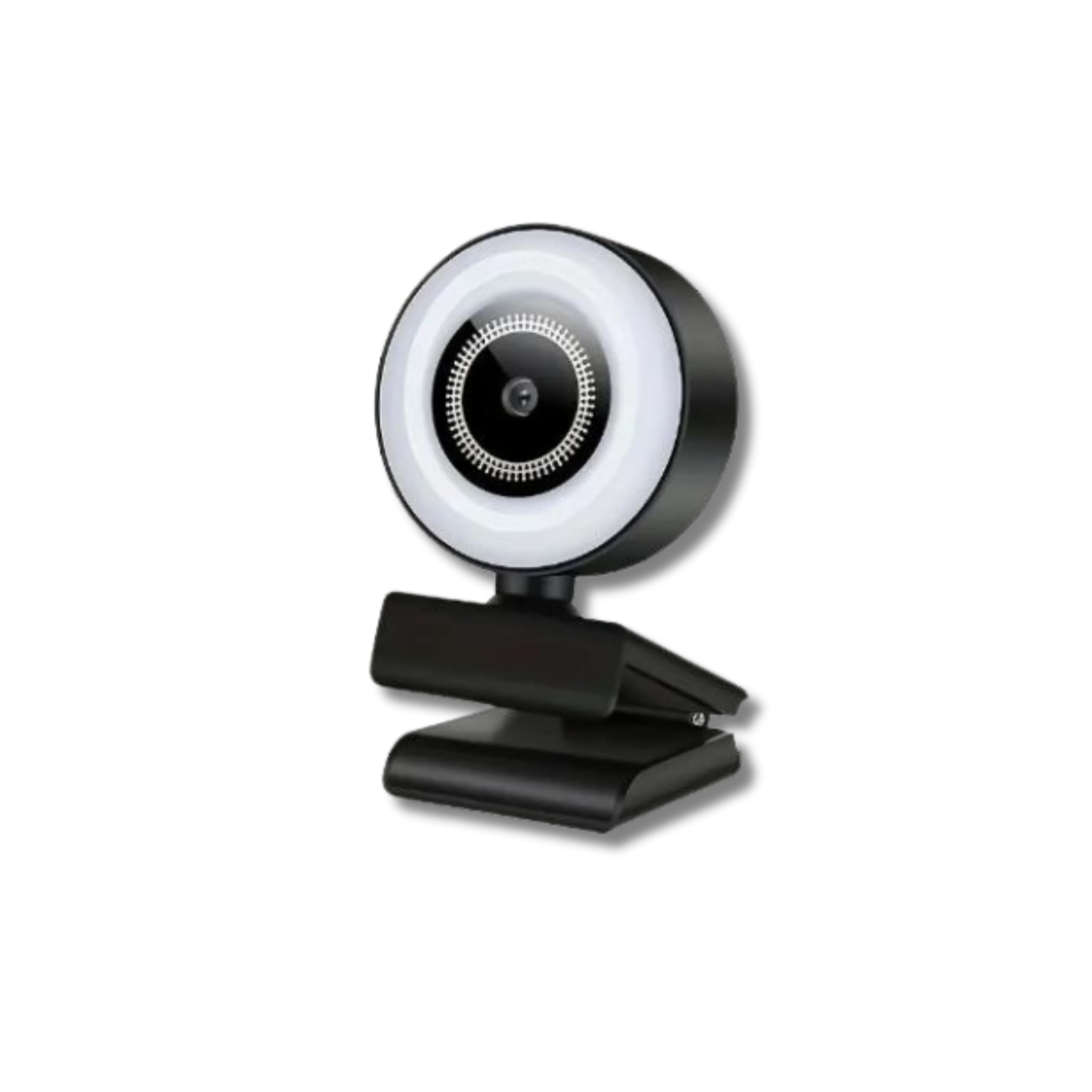 HD 1080P USB Computer Camera. Easy to Use Webcam for Desktops and Laptops. Ideal, for Gaming, Online Learning and Video Calls, White