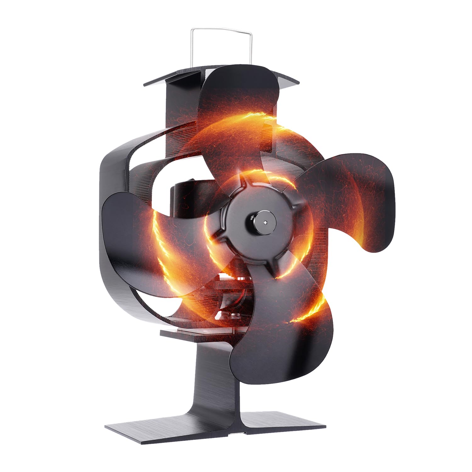 Amazon.com: COMBIUBIU Switchable Shaking Head Stove Fan,Log Burner Fan,Wood Stove  Fan for Wood/Log Burners, Fireplaces, Stove Heaters – Silent Operation, Eco  Friendly, Self Heat Powered : Home u0026 Kitchen
