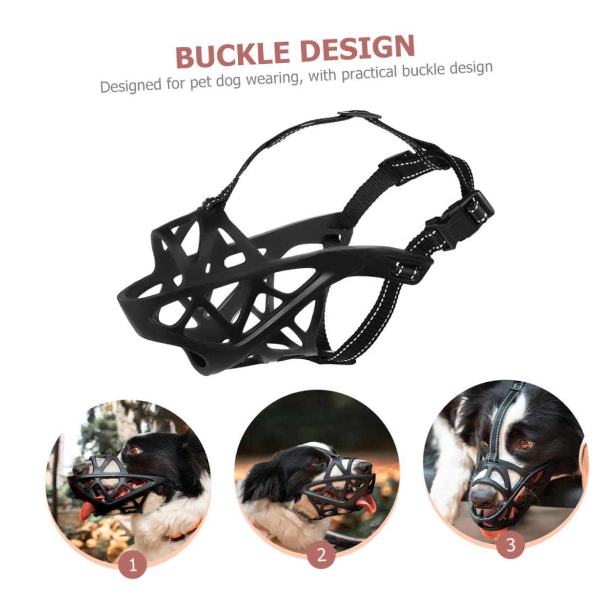 2 Fundas para Bozales De Perro, para Evitar Mordeduras, De Malla, para Perros Pequeños, Transpirables.