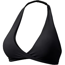 Sports Bras for Women Adjustable Halter Neck Open Back Workout Bras Low Impact Yoga Gym V-Neck Backless Tank Top