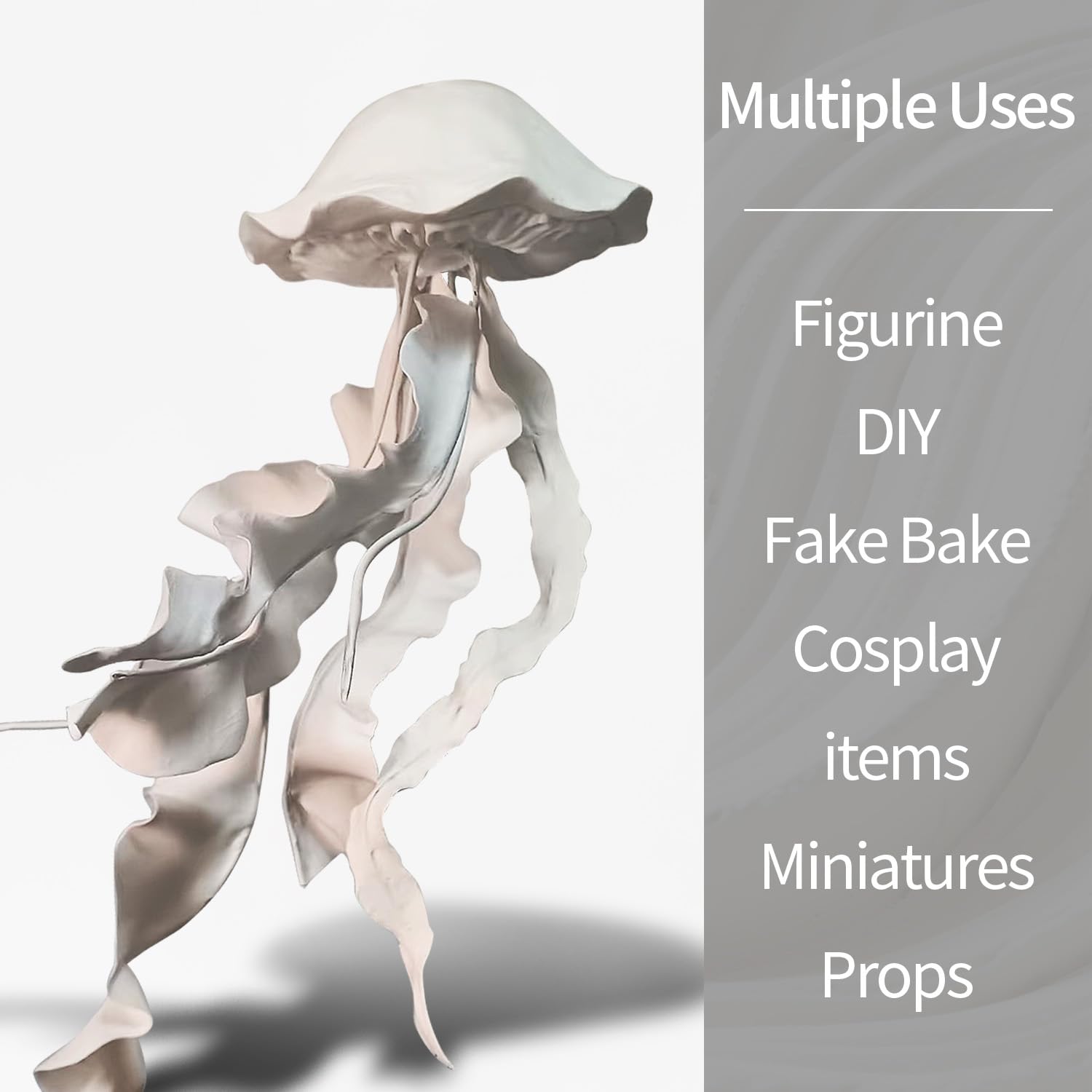 Lightweight Clay - Air Dry Clay, Ultra Light & Soft, Safe & Non-Toxic, Moldable & Flexible, DIY Modeling Clay for Anime Figures, Sculpting, Molding, Creative Art Crafts