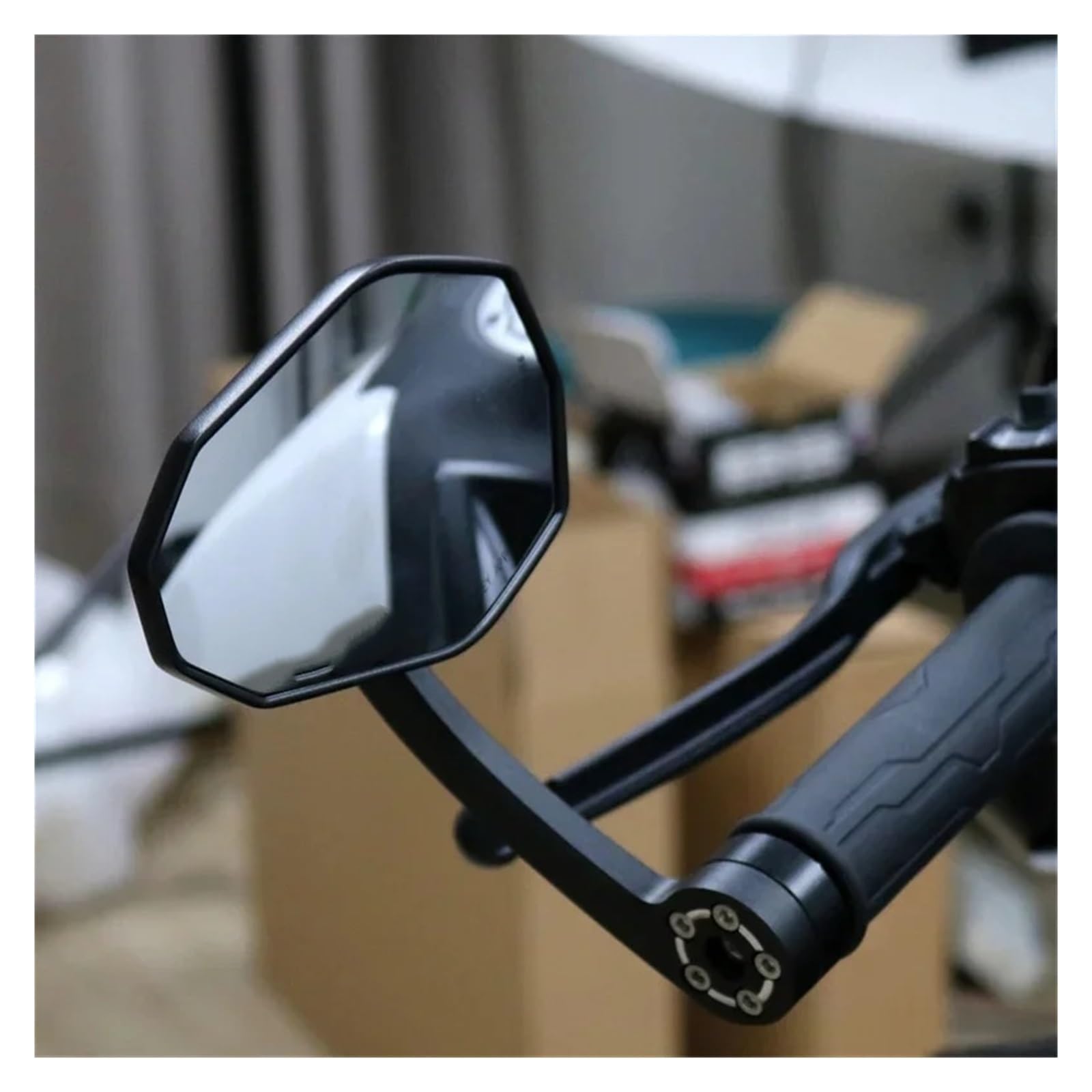 Motocyklowe Lusterka Wsteczne Moto Lusterko końców Pasuje Do Honda CB750 CB 750 HORNET Akcesoria Motocyklowe CNC Aluminium Lewy Prawy Obrót Kierownica Lusterka Końcowe(HORNET)
