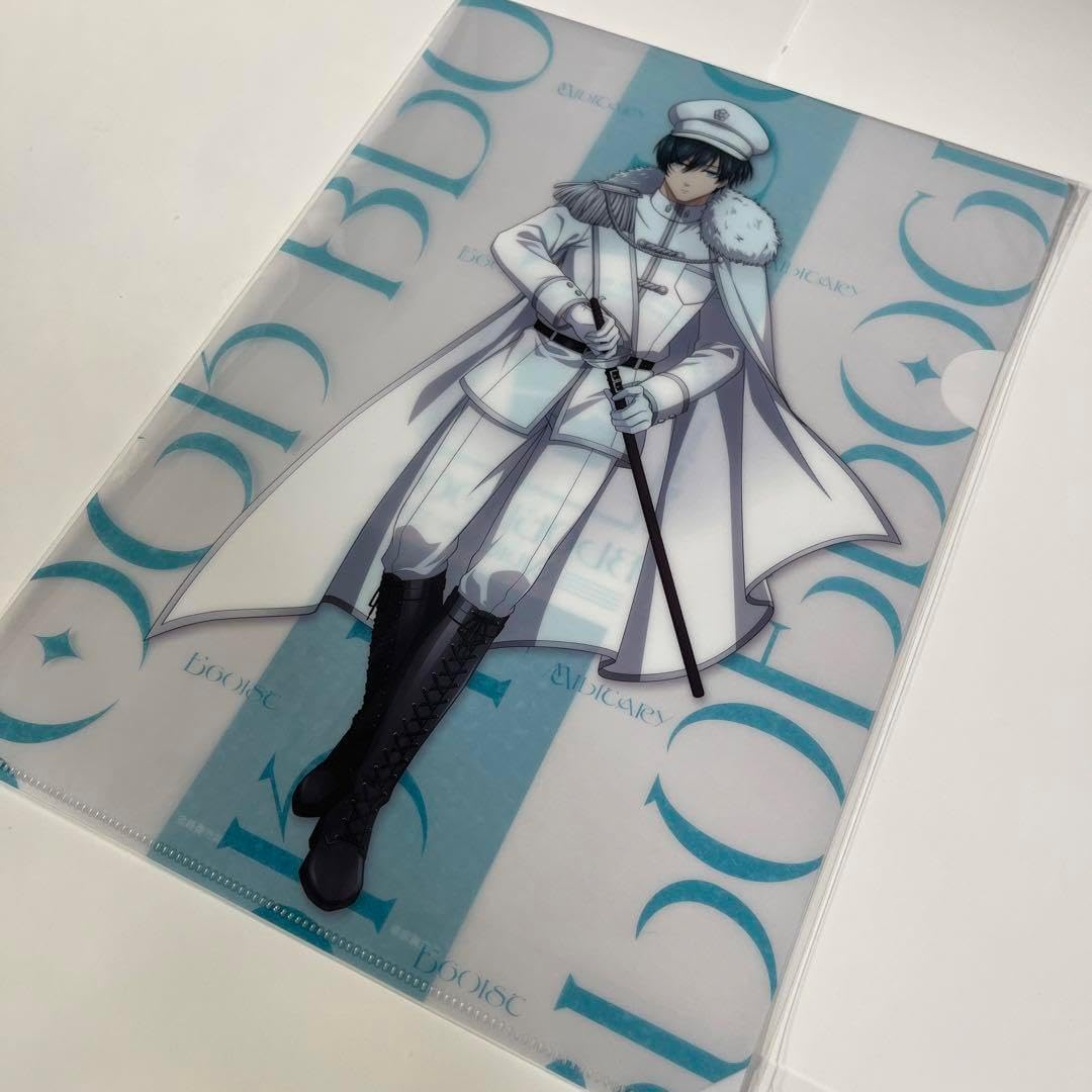 ブルー ミリタリー 限定 クリアファイル 糸師凛 ブルーロック クリア