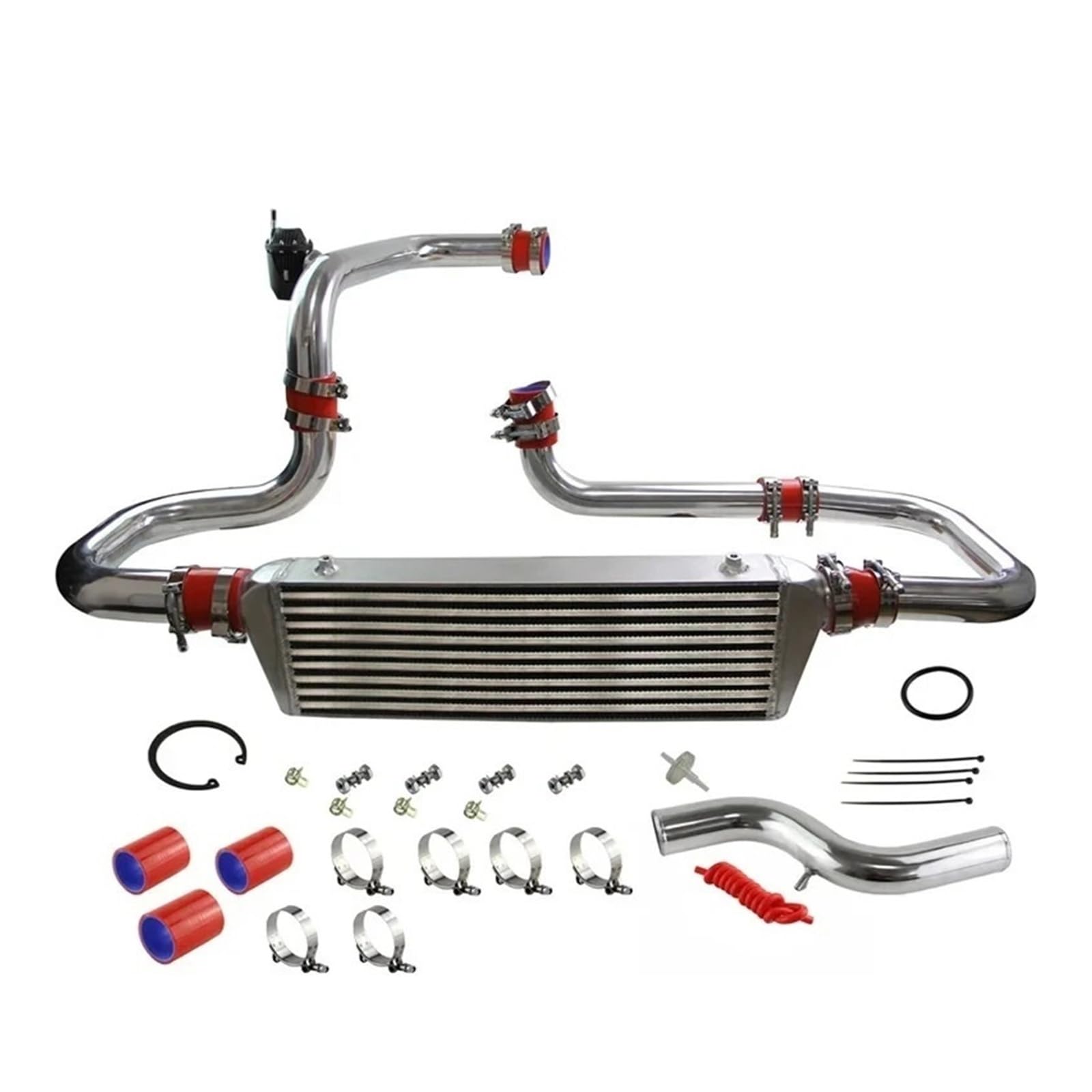 Pasuje Do Integra D15D16 B16 B18 90-93 DC2 94-01 Civic EG 92-95 EK 96-00 Del Sol 93-97 Przedni Zestaw Intercoolera Intercooler do turbiny samochodowy