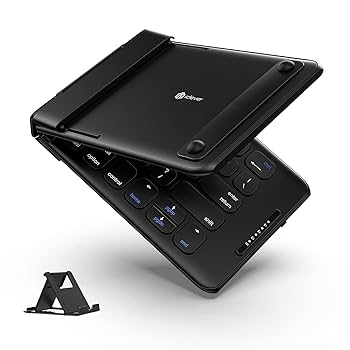 iClever Bluetooth キーボード 折りたたみ式 薄型 スマホ タブレット 専用 無線 ワイヤレス コンパクトキーボード ポータブル iPhone/iPad/Andri Amazon.co.jp: iClever Bluetoothキーボード 折りたたみ式 二