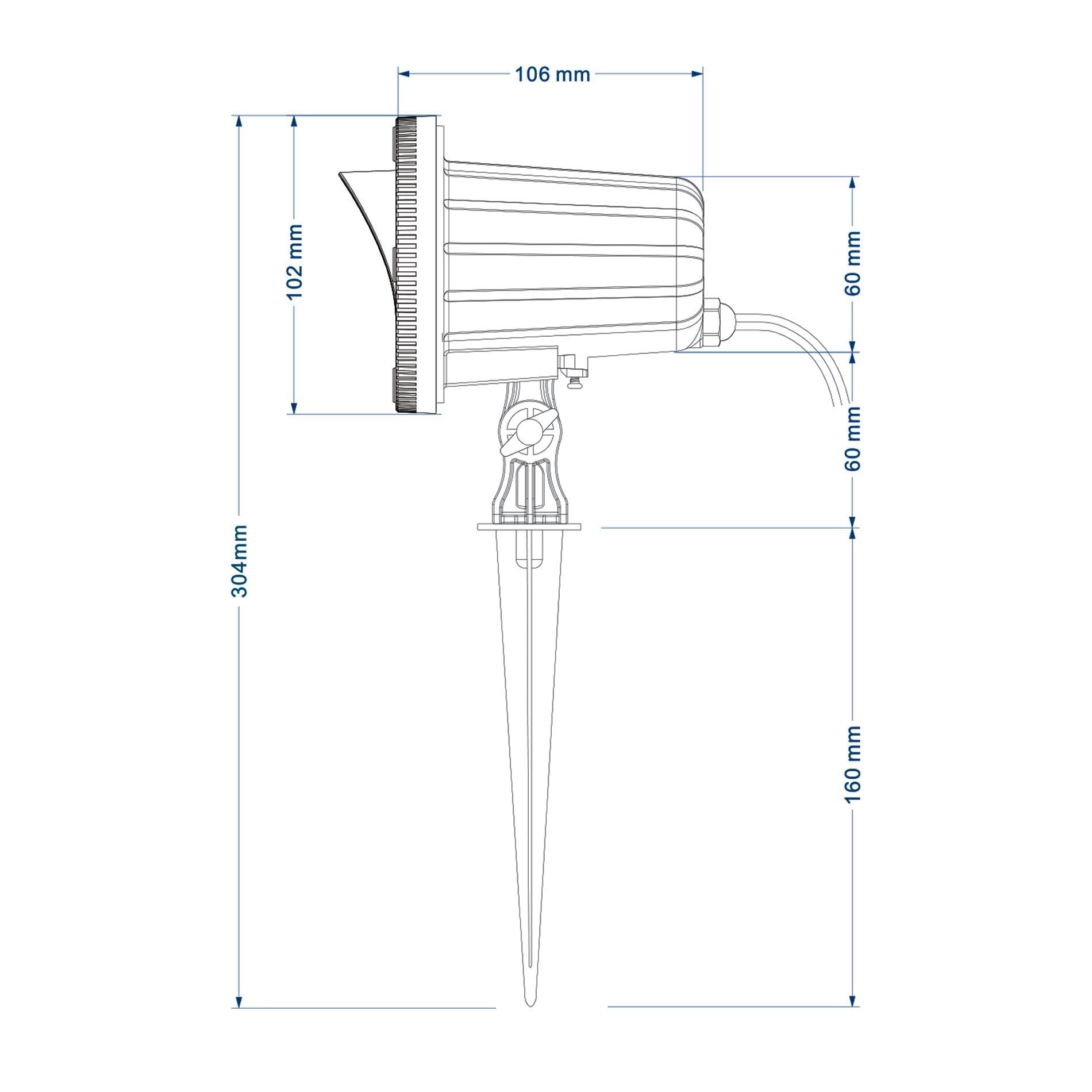 VENUS GARDEN IP65 130 RG Laser multipoints d’extérieur