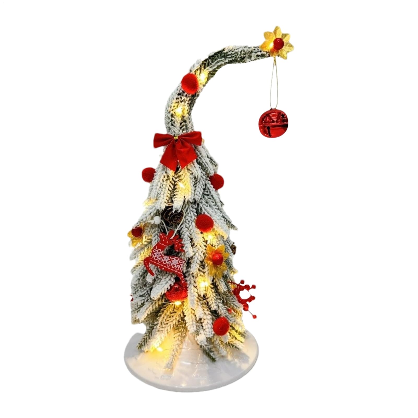 Árbol de Navidad con luces LED mágicas para revivir la ilusión en familia