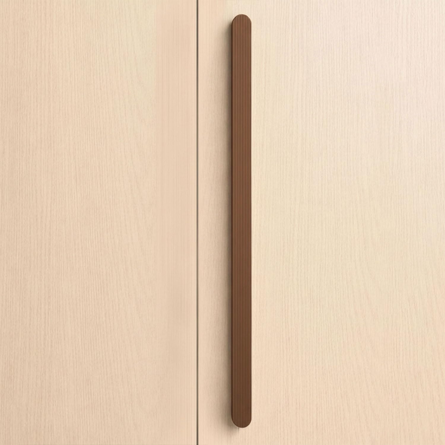 ANZER Çizgili Saten Bronz Çekmece Kulp 992 mm Modern Uzun Dolap Kulp Şık Tasarım Dayanıklı Metal