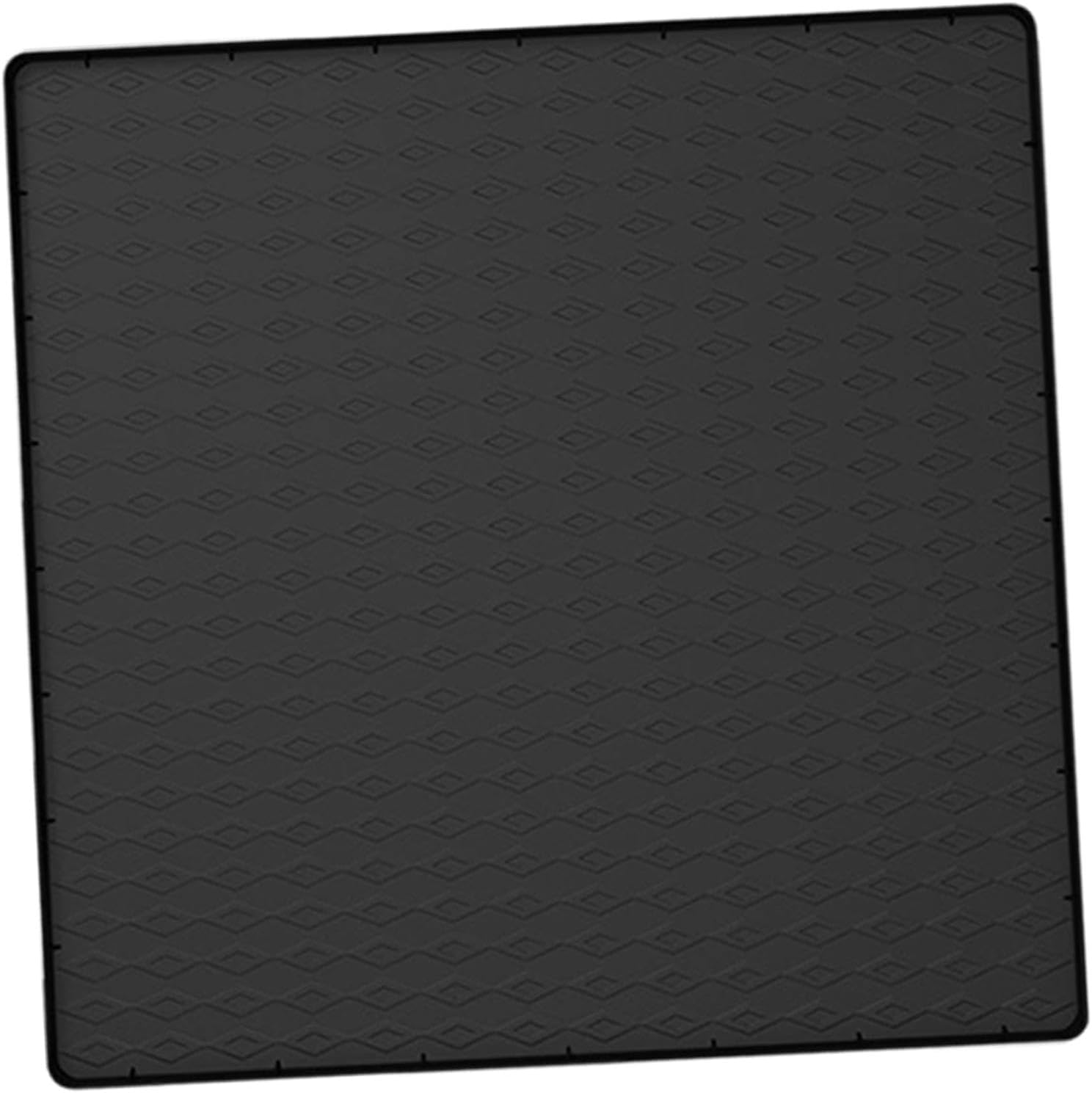 Refrigerator Floor Mat Prevent Water Drop Multiuse Leakproof Gifts Drip Tray Black