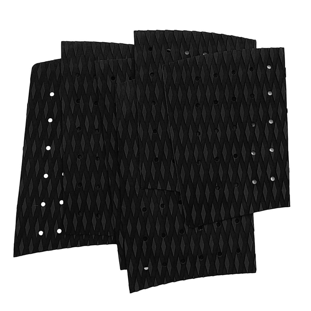 Perfeclan 6 Set de Pads Planche de Surf Pads Longboard Surfboard, Adhésif, Antidérapant, Durable Et Durable