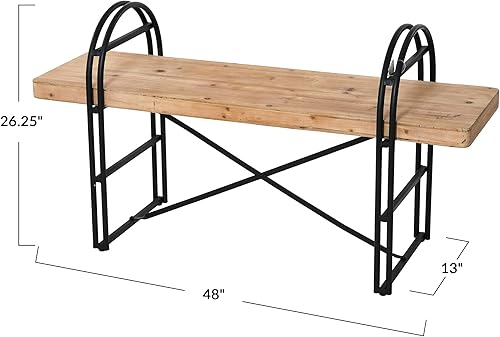 Miniatura 3 de Main + Mesa Estantería ajustable de madera y metal Eitri, madera flotante