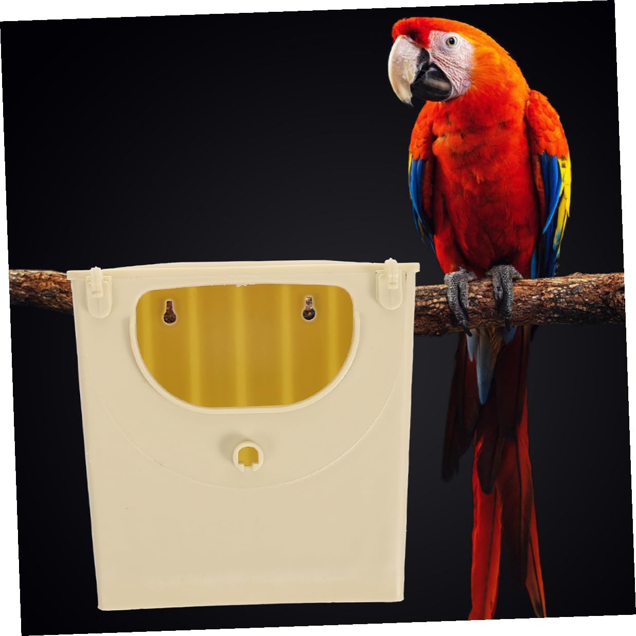 5 Cajas Nidos de Cría para Pájaros Pequeños de Plástico, Resistentes al Exterior, Caja Nido para Pájaros Decorativa y Segura, Suministros para Mascotas en Jaulas, Adecuado