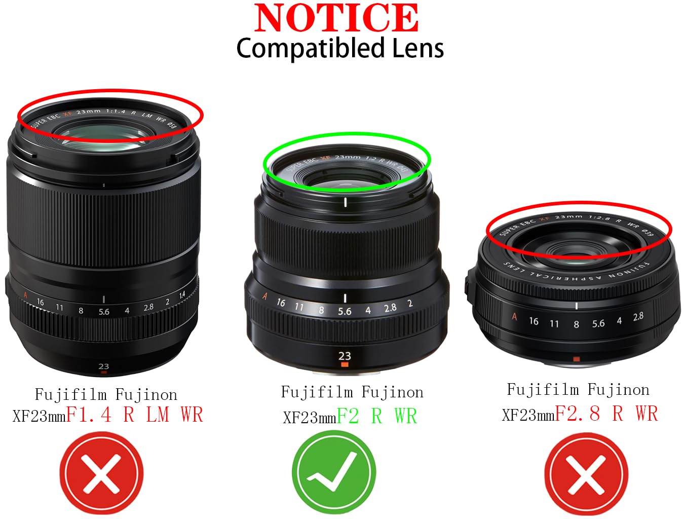 Amazon.com : 43mm Lens Cap Cover for Fuji Fujifilm Fujinon XC 35mm