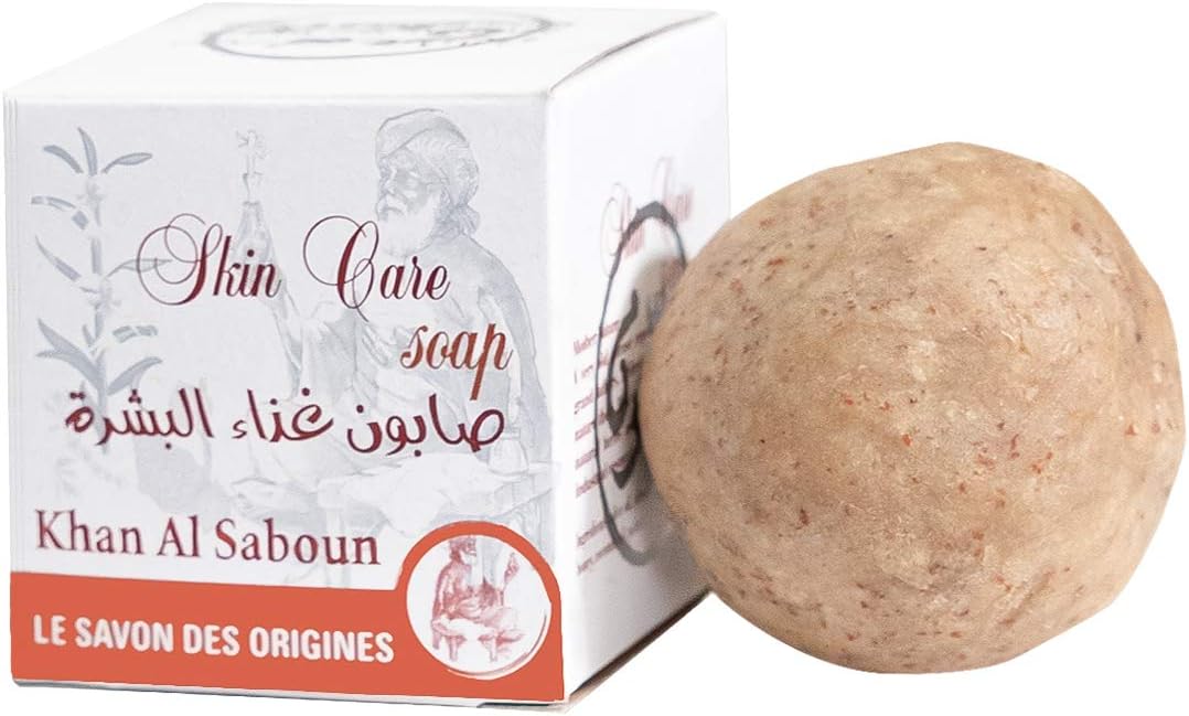 Khan Al Saboun, Organic Skin Nourishment Honey Soap, 100g, Moisturizes, Regenerates, and Hydrates All Skin Types, Fights Dryness and Improves Skin Texture, For A Healthy and Revitalized Skin