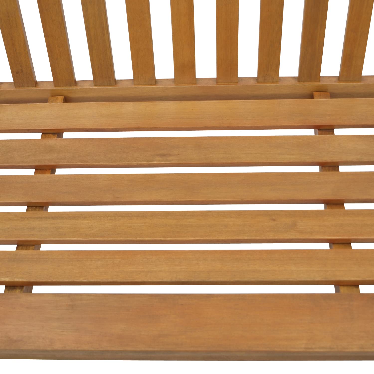 DEGAMO Gartenbank Parkbank Coventry 3-sitzer, Eukalyptus braun geölt, extra stabil im englischen Landhausstil, FSC®-Zertifiziert, Outdoor
