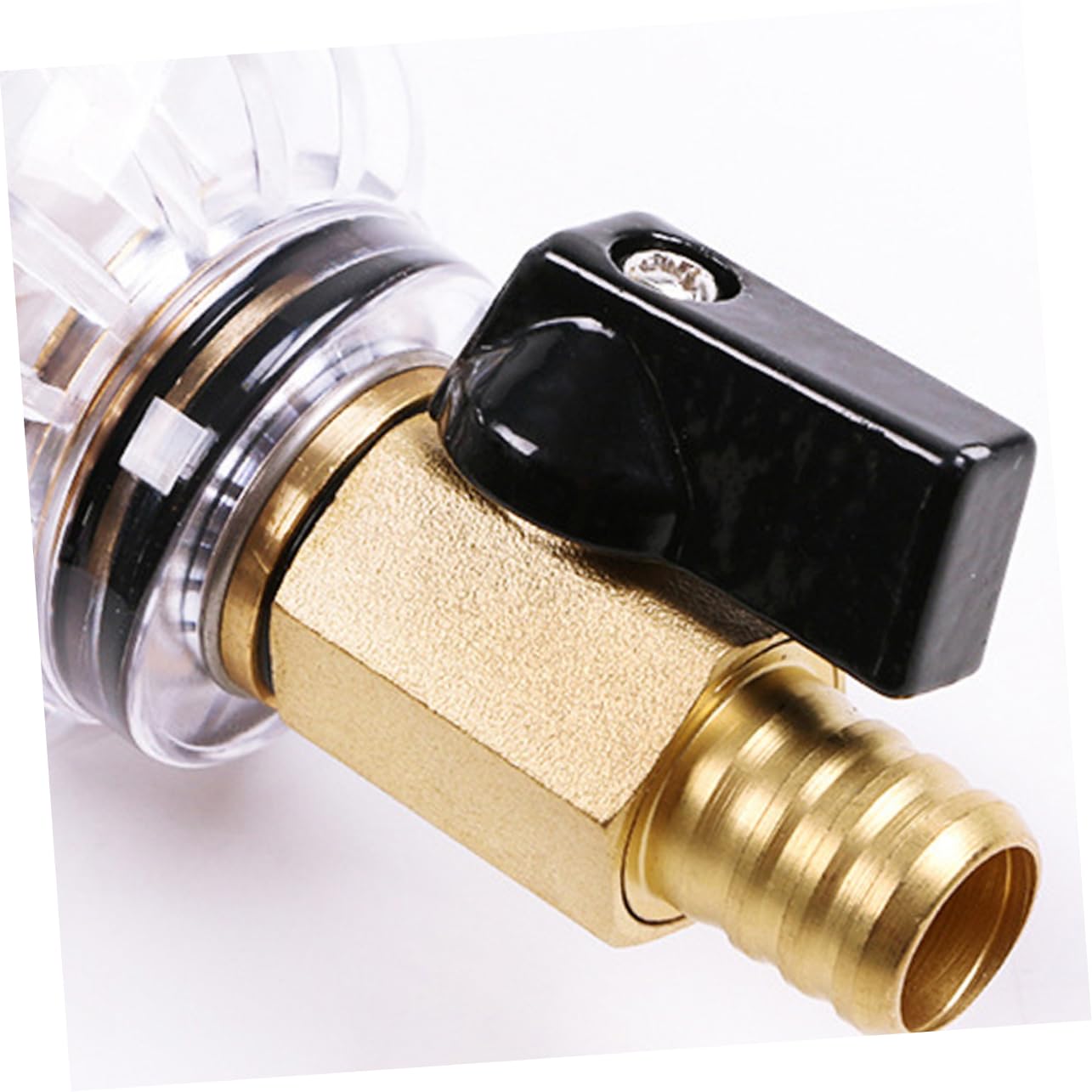 Sosoport Filtro per Acqua Design Traslucido Filtro per Sedimenti Riutilizzabile Depuratore d Acqua per Rubinetto e Rimuove Ruggine