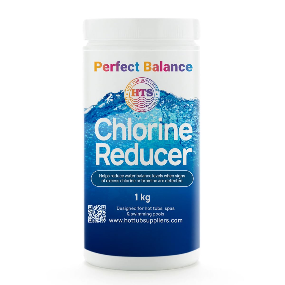 1KG HTS Perfect Balance Chlorine Reducer Hot Tub Chemicals