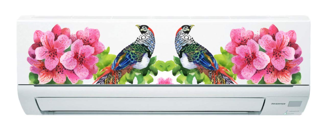 Delight Decor Flower with Peacock AC Sticker-image-22