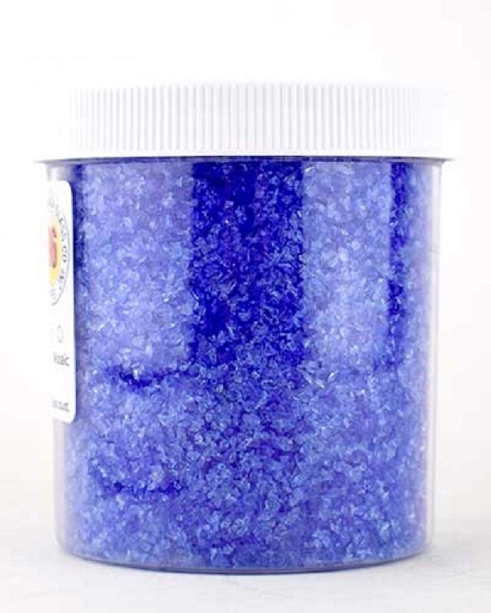 Medium Glass Saphire Sapphire Blue Frit - Wissmach COE 96 1 lb