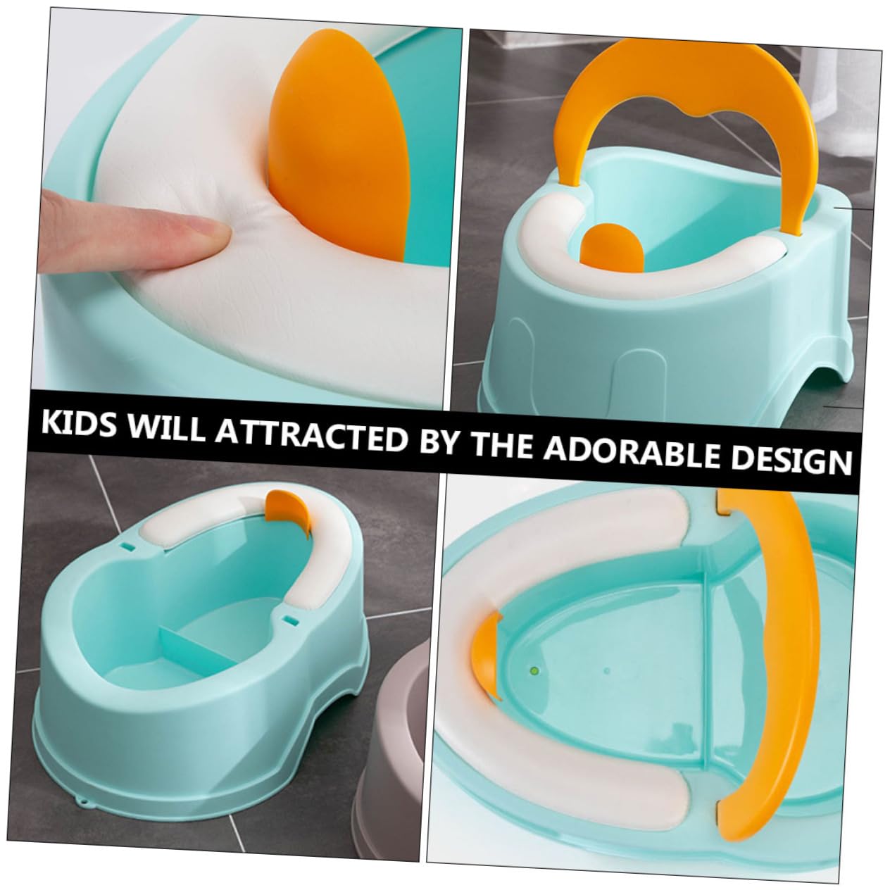 Toilettes Portables pour Bébé 1 Pièce, Bleu, Pp Pvc