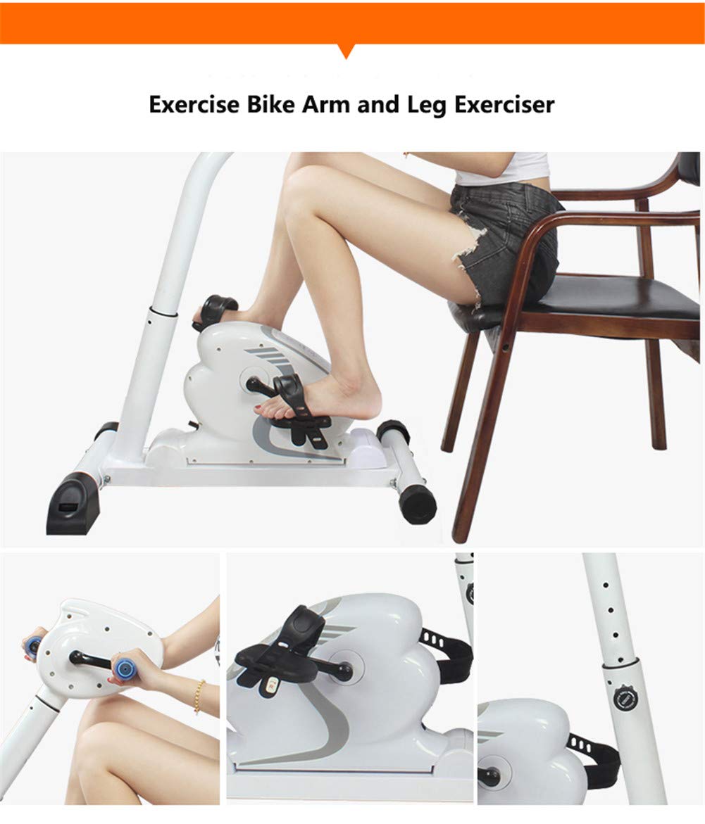 Elektryczny Rower Treningowy Dla Seniorów, Elektroniczny Rower Do Fizjoterapii I Rehabilitacji, Z Pedałami, Z Silnikiem, Do Ćwiczeń Ramion/Nóg, Regulowany Opór, Wyświetlacz Lcd