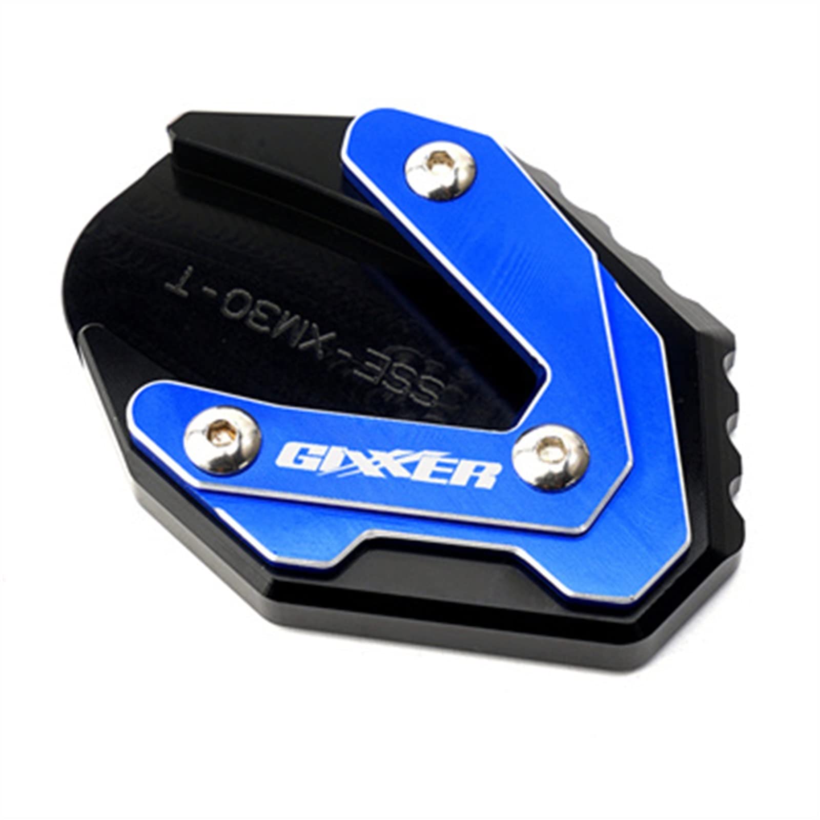 Support Latéral CNC Suzuki GIXXER SF250 Elargisseur Haute Précision et Bouchons