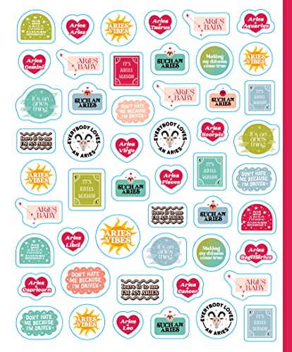 So. Many. Astrology Stickers.: 2,565 Stickers for Zodiac Lovers