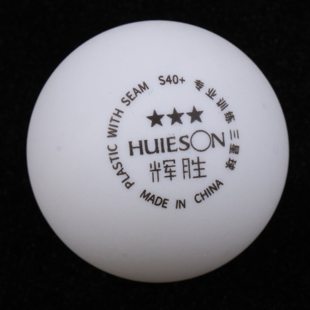 6 Palle da ping pong a 3 stelle da 40+mm per allenamento avanzato/competizione